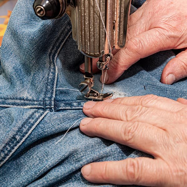 jeans manufacturer sewing jeans